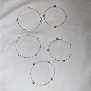 5 piece bracelet set!